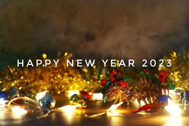 Photo wallpaper for new year 2023