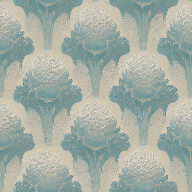 A wallpaper that is blue and white in color.