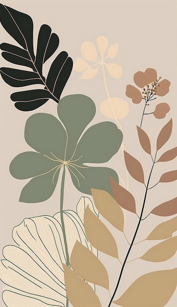 A wallpaper that says green in brown