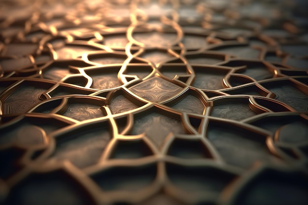 A wallpaper of a tile that has a pattern of triangles and the word al - azimuth on it.