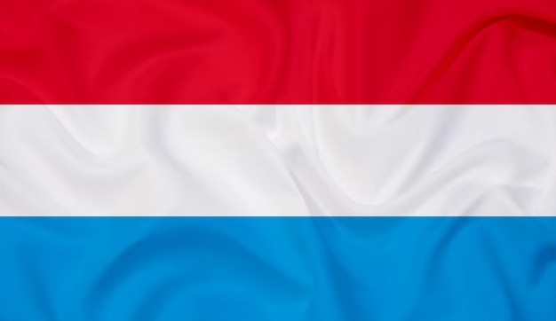 Wallpaper van de vlag van Luxemburg