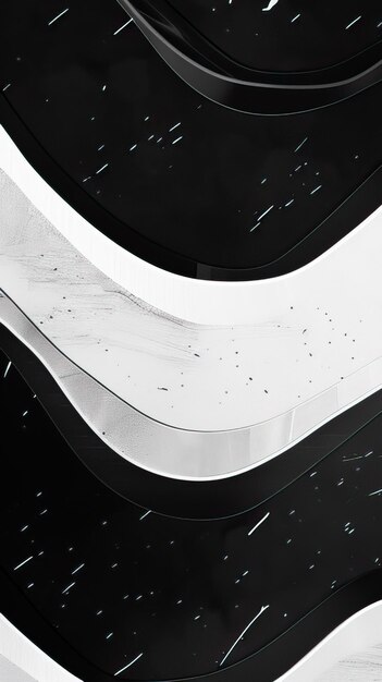 Photo wallpaper wave flat black white gray ar 916 v 6 253386 background
