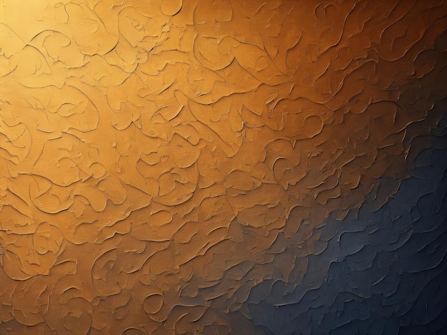 A wallpaper with a blue and orange background