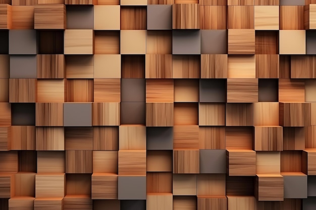 A wallpaper with brown and brown squares and the word cubes.