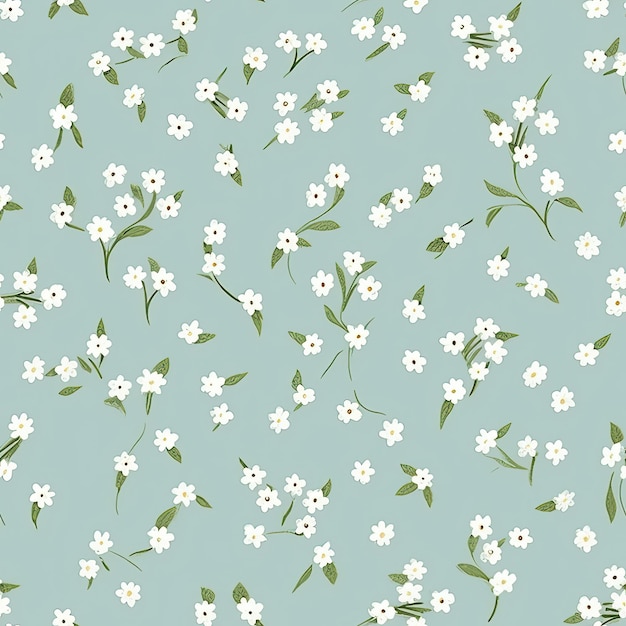 a wallpaper with daisies and white flowers