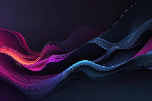 Wallpaper with dark dramatic gradient colors ai generation