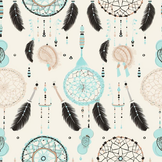 A wallpaper with feathers and a water drop on it.