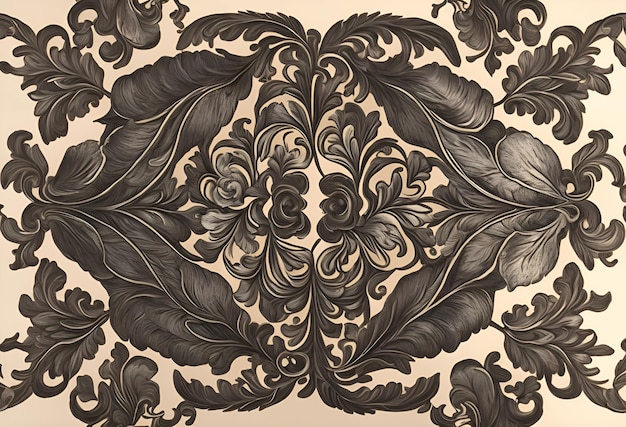 A wallpaper with a floral design and the words " the word " on it. "