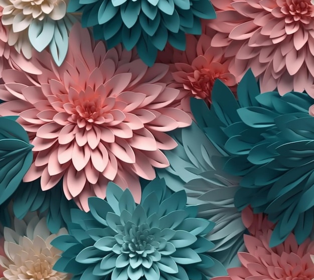 A wallpaper with a flower and the word chrysanthemum on it