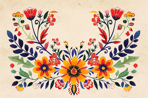 花と花の絵の壁紙
