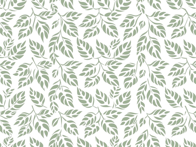 Photo a wallpaper with green leaves and the word in green
