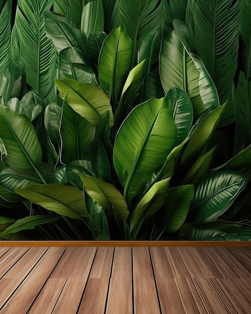 A wallpaper with a plant and the words jungle on it