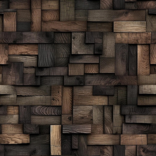 A wallpaper of wood with a pattern of different colors