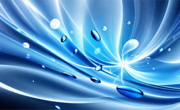 Wallpapers ice water drop light background render speed1000 Wallpapers blue sky light background