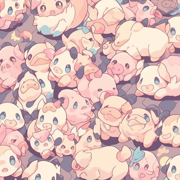 100+] Kawaii Anime Aesthetic Wallpapers