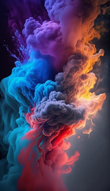 Wallpapers that are called smoke and the word smoke