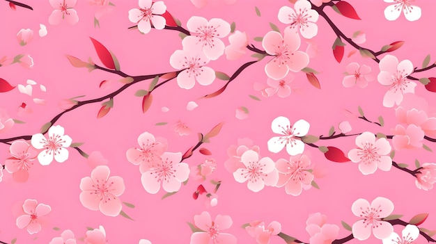 Wallpapers that are pink cherry blossoms