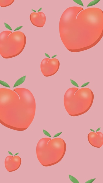 Wallpapers voor iPhone die roze en rood zijn