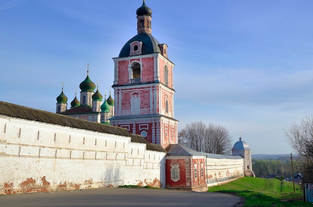 The walls of the Goritsky Assumption Monastery