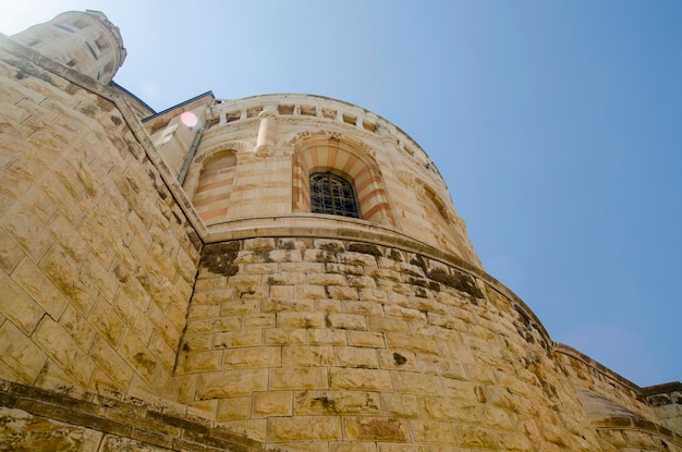 Walls and houses of Jerusalem Israel