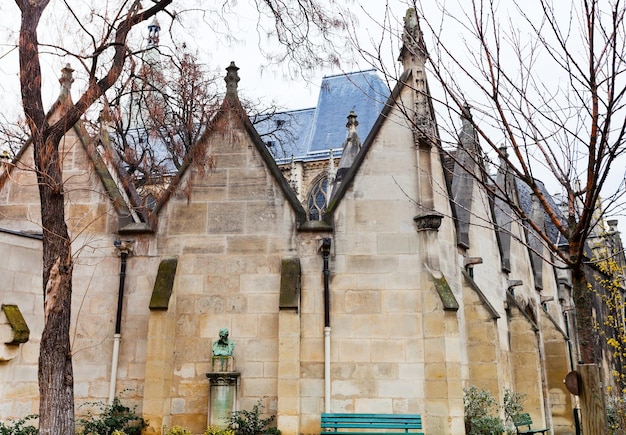 Walls of Musee de Cluny in Paris