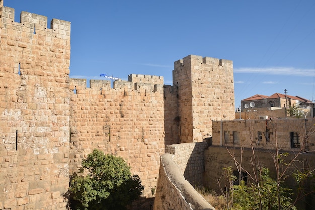 エルサレムの旧市街の城壁