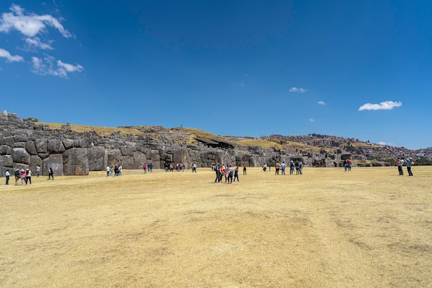 walls of Sacsayhuaman, Inca ceremonial temple