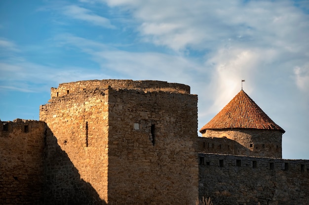 Walls and towers of an ancient fortress, In Belgorod-Dnestrovsky, Akkerman