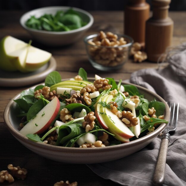 Walnut and Apple Salad