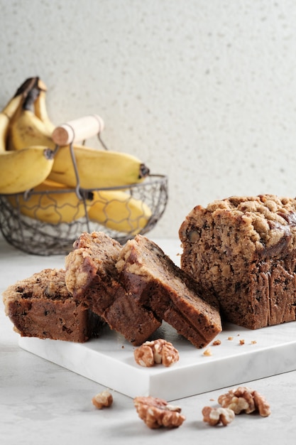 Walnut Banana Cake