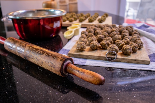 Walnut filling to prepare keto kahk for eid