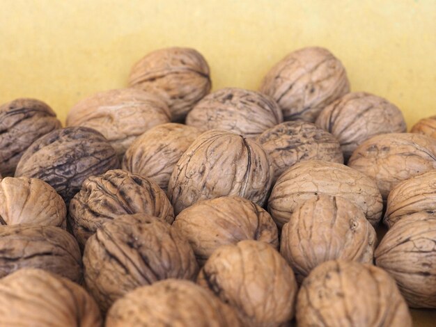 Walnut fruit food background