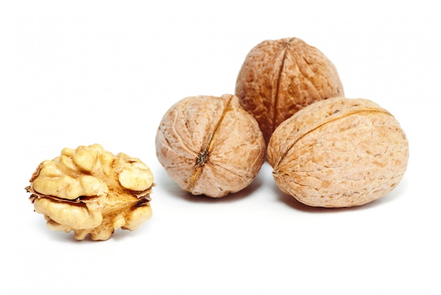 Walnut isolated on a white background