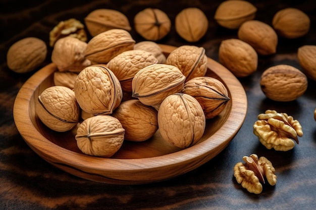 Walnut and walnut kernel