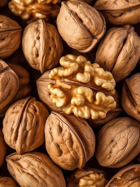 Walnut and walnut kernel