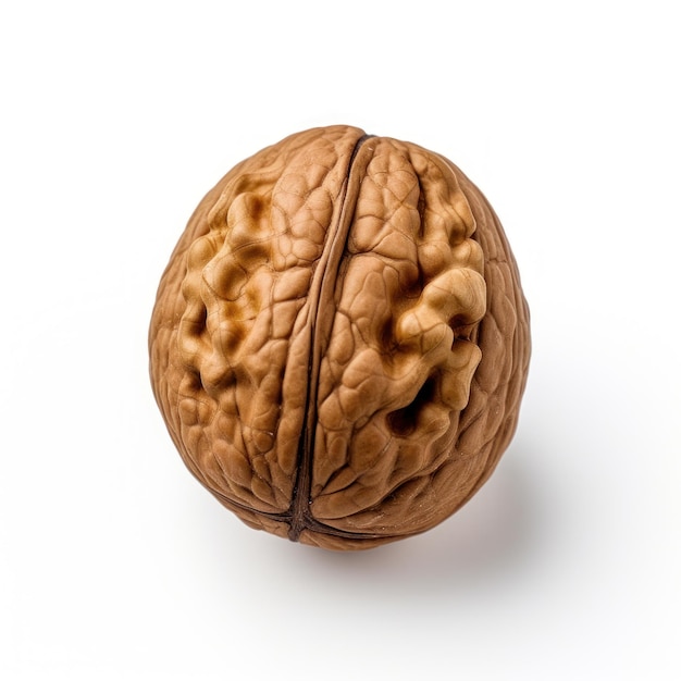 Walnuts isolated on a white background