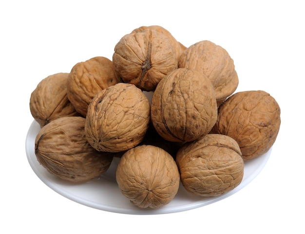 Walnuts isolated