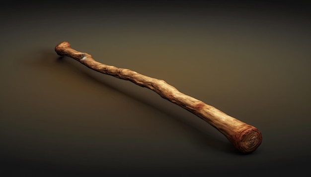 A wand made by the artist.