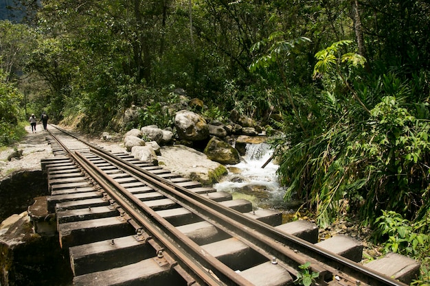 Wandelen van Santa Teresa Hidroelctrica naar Aguas Calientes om Machu Picchu te bereiken.