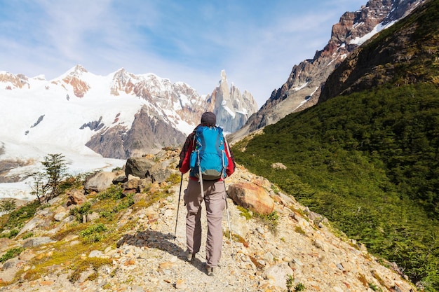 Wandeling in Patagonië