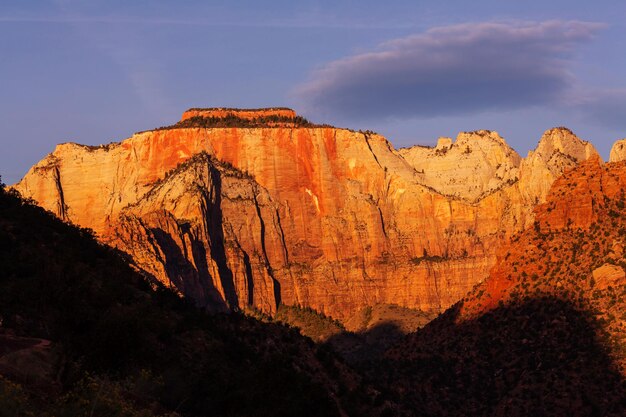 Wandeling in Zion National Park