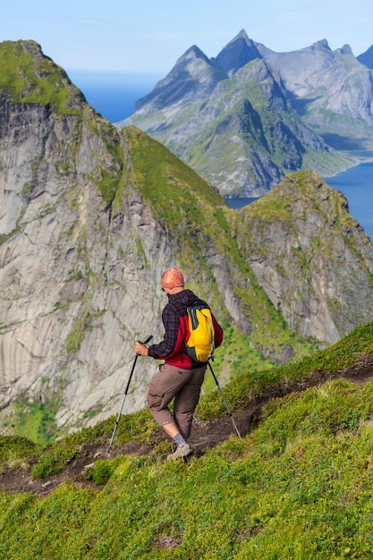 Wandeling op de Lofoten