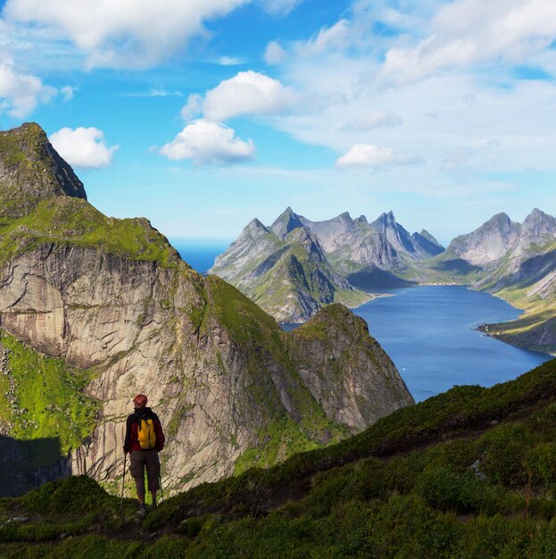 Wandeling op de Lofoten