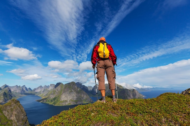 Wandeling op de Lofoten