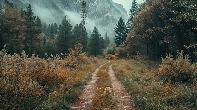 Wandelpad gegenereerd door AI