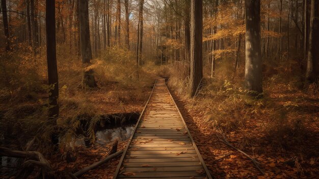 Foto wandelpad in het bos