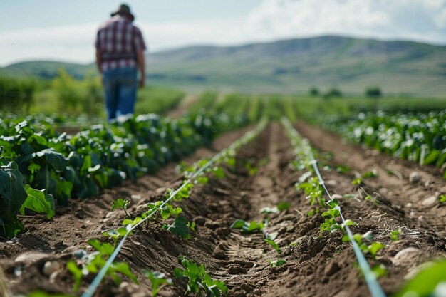 Photo wander through the fertile grounds of a sustainabl generative ai