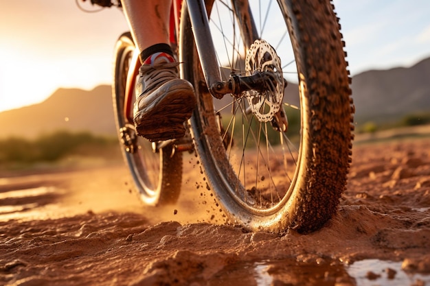 Wandering Wheels Dirt Road fietsfoto