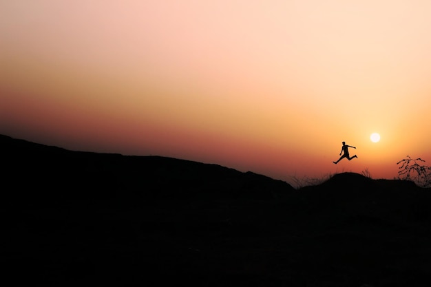 Photo wanderlust silhouette