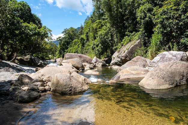 Wang Mai Pak 폭포 Lan Saka Nakhon Si Thammarat 태국